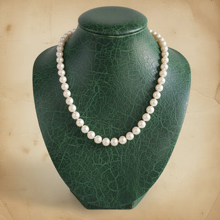 Estate Modern 1960's Japanese Akoya 8.00-8.50 mm Cultured Pearl Necklace