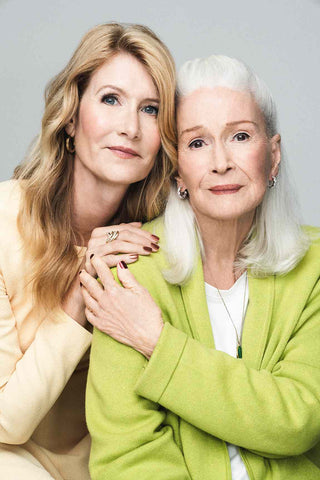 Personal Estate Of Hollywood Actress Diane Ladd 40 ctw Amethyst 20 ctw Citrine and Diamond 18K YG Earrings