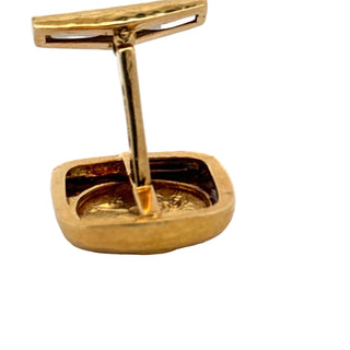 Estate David Webb Roman/Ancient 18K Yellow Coin Cuff Links — alternate view