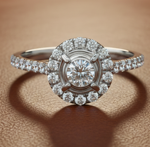 Estate jewelry — Maya Lianna .73 ctw Diamond Ring, Diamonds 0.46 ctw G-H color SI1-SI2